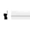 Ekena Millwork 3"H x 1 1/4"P x 96"L Nail Fin Brick Mould, PVC MLD03X01X96NFSWPV - alternate 1